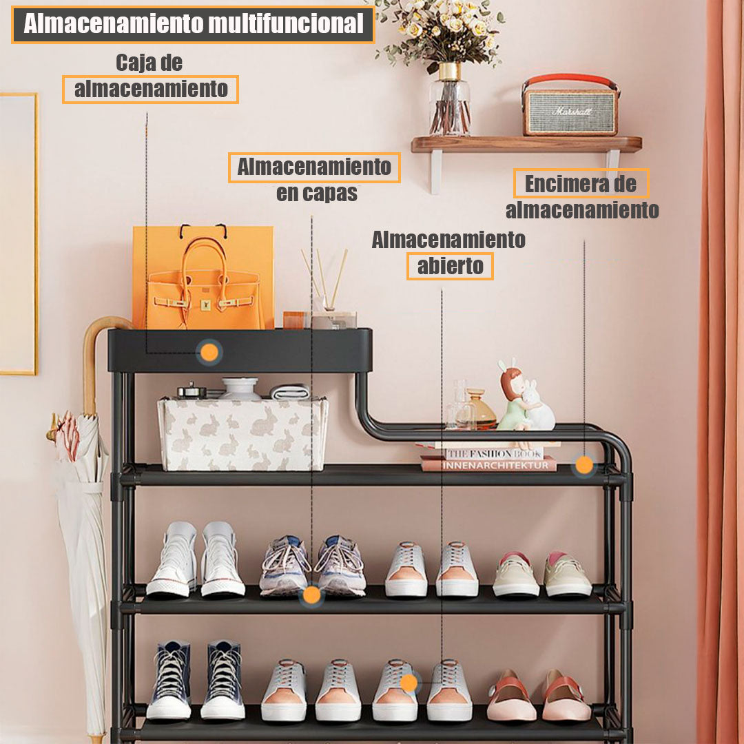 Organizador de Zapatos Ropa Accesorios 5 Niveles Multiuso